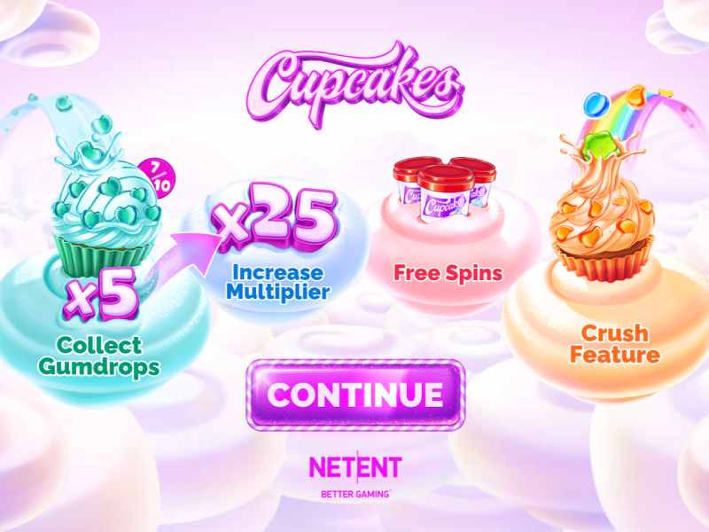 Cupcakes slot machine